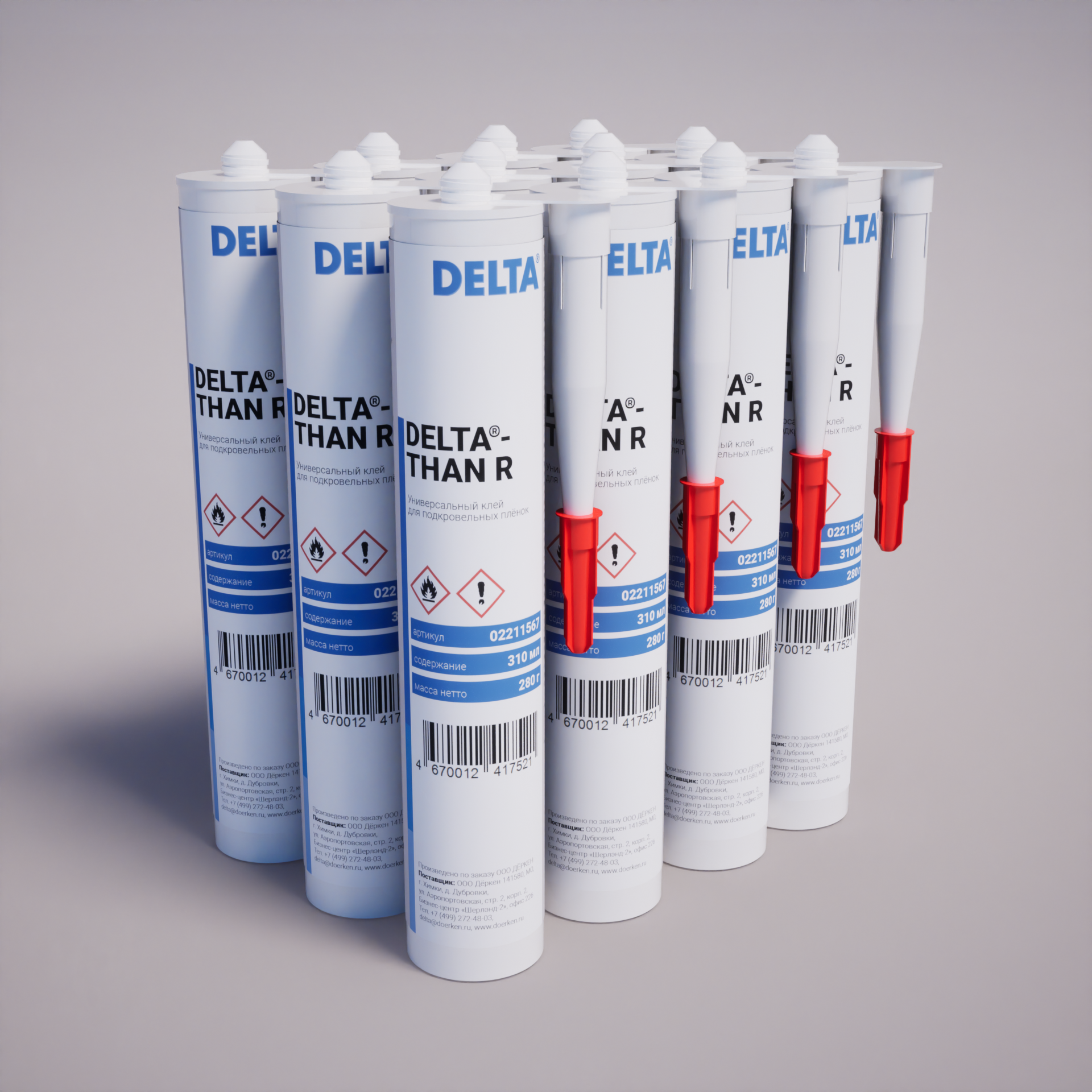 DELTA THAN R клей для пленок