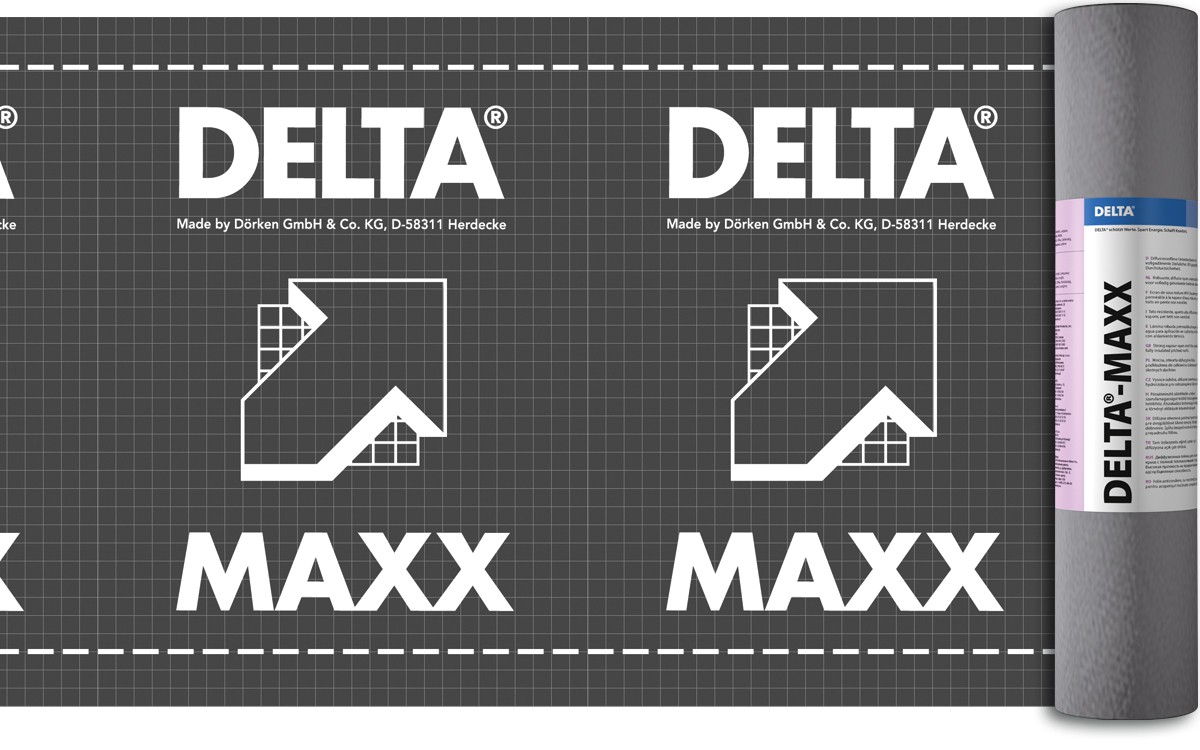 DELTA-MAXX диффузионная мембрана с адсорбционным слоем (Дельта МАКС)