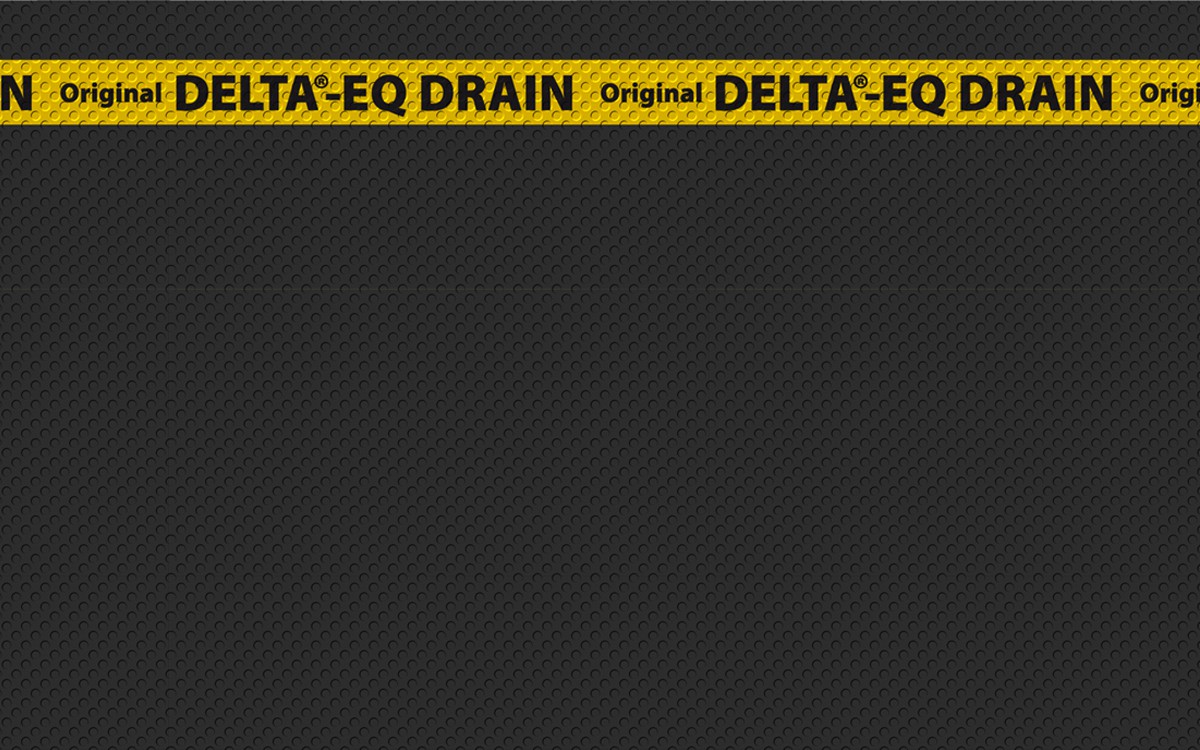 DELTA-EQ-Drain дренажная мембрана 9 мм, 250 кН/м2
