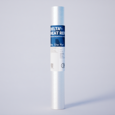 DELTA HEAT REFLEX пароизоляционная плёнка с теплоотражающим покрытием (ДЕЛЬТА РЕФЛЕКС)
